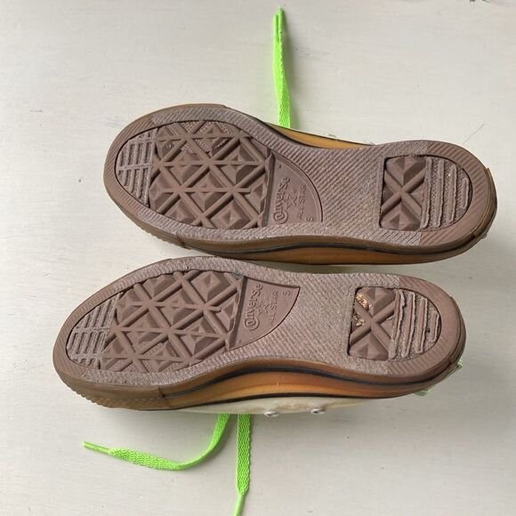 Converse Chuck Taylor Transparent Glow In The Dark Low Top Lace Up Sneakers Sz 5 - Picture 7 of 10